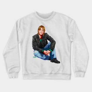 Keith Urban - An illustration by Paul Cemmick Crewneck Sweatshirt